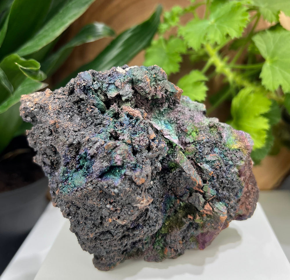 
                  
                    Load image into Gallery viewer, Rare Natural Iridescent Rainbow Limonite on Matrix from Guangdong Province - Perfect for Mineral Collections + Crystal Healing 20% OFF SALE
                  
                